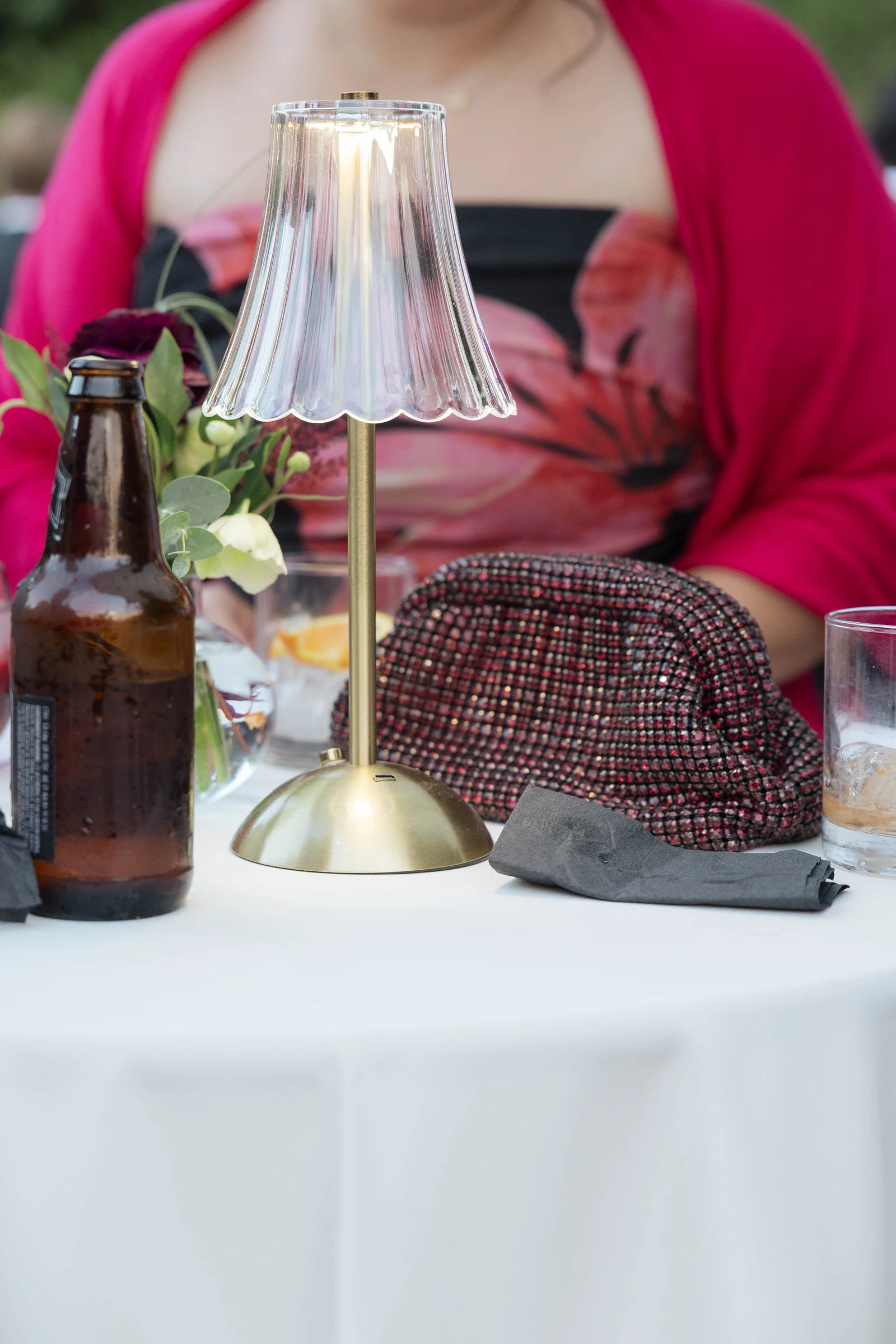 Intimate wedding reception in San Diego